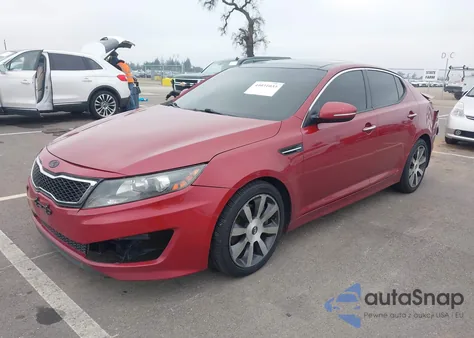 2011 Kia Optima Sx из США, поврежденный, VIN KNAGR4A66B5135940